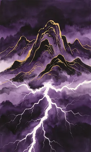 The Nourishing Depths of Hexagram 27 visual The Nourishing Depths of Hexagram 27 - Image 1