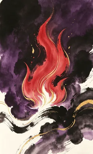 The Clinging Flame visual The Clinging Flame - Image 1